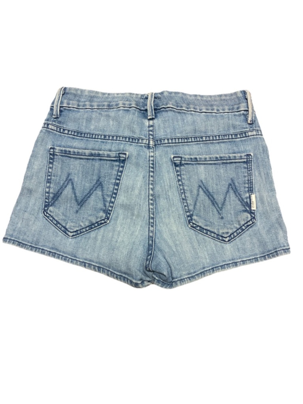MOTHER Light Wash Denim Shorts